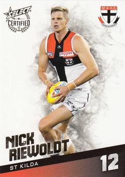 2017 Select Certified #180 Nick Riewoldt Front